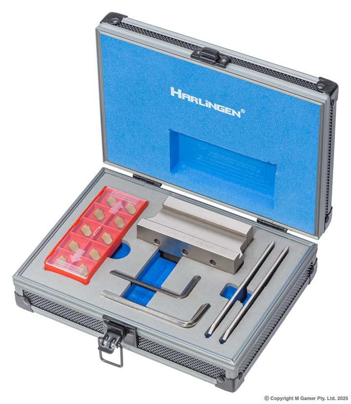 4 mm Cut-Off & Grooving Lathe Tool Kit - 25mm